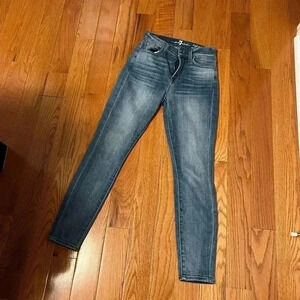 7 for all mankind high  waist skinny jeans